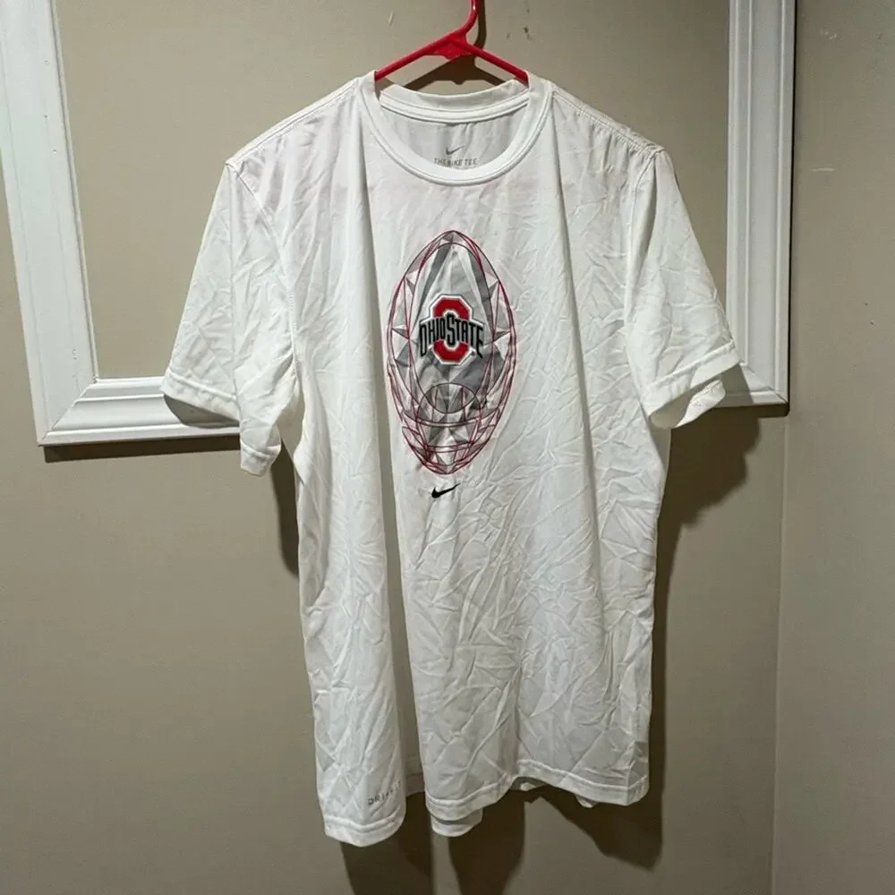 Nike White Short Sleeve Tee‎